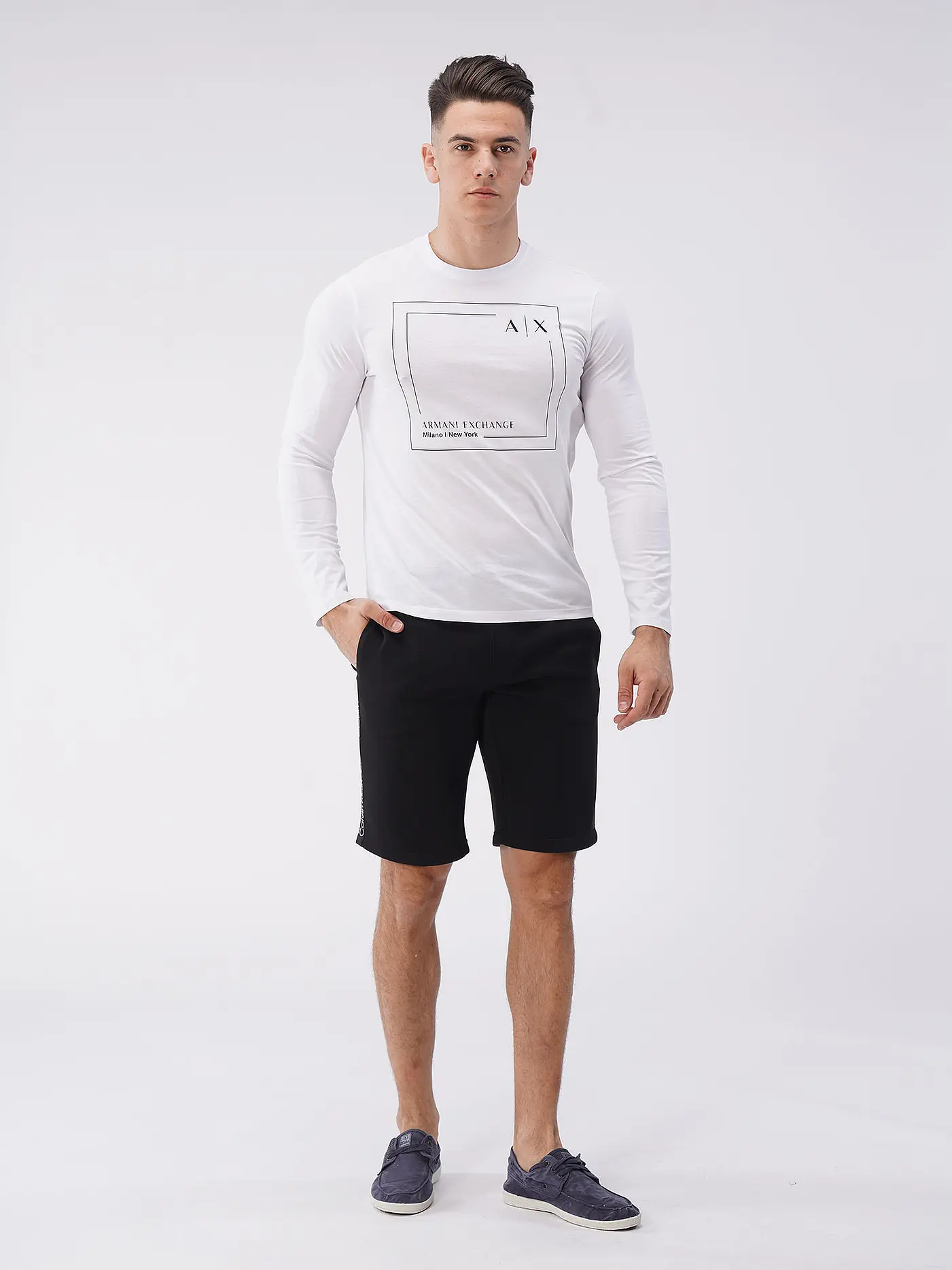 CALVIN KLEIN JEANS | Shorts | schwarz